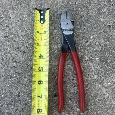 Matco Knipex PBDC8 8inch bent diagonal cutter pliers High Leverage 