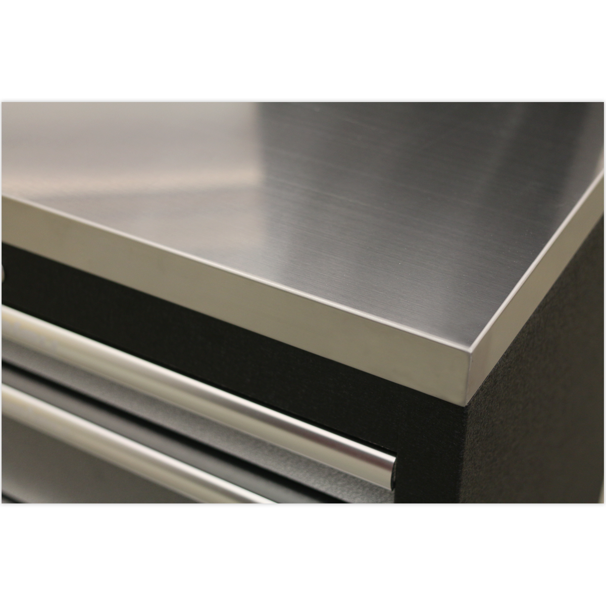 Stainless Steel Worktop 2040mm for Modular Floor Cabinets Sealey APMS50SSC C