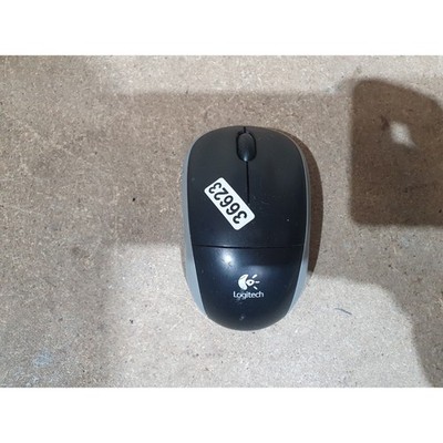 Logitech M180 M-R0013 Optische Kabellose Maus Schwarz 3 Tasten Scrollrad für PC