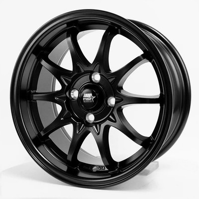 15x7 Black Wheels MST MT04 4x100 35 (Set of 4)  73.1