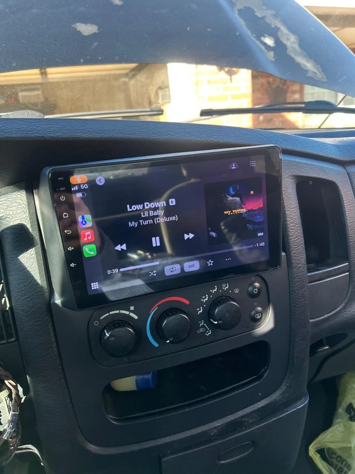 Android 13.0 CarPlay For 2002-2005 Dodge Ram 1500 2500 3500 Car Stereo GPS Radio - Imagem 2 de 4