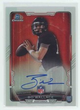 2015 Bowman Bo Wallace #RCRA-BW Rookie Auto Football