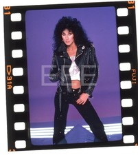 CHER Music Singer Movie Actress by Harry Langdon Transparency 416P