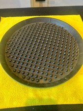 H.S. Inc HS1035 13” Round Pizza Tray Anti-Slip Rubber Mat Made in USA