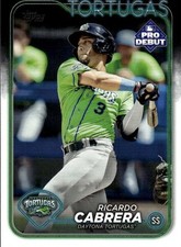 2024 Topps Pro Debut Ricardo Cabrera #PD-84 Daytona Tortugas 18P