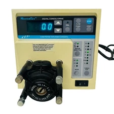 Cole Parmer 7523-30 Masterflex Digital Console Drive 1-100 RPM with 7014-52 Pump