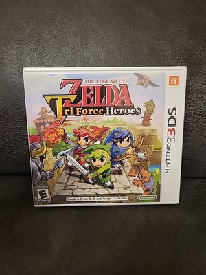 The Legend of Zelda: Tri Force Heroes 3DS New Game (Multiplayer, 2015)