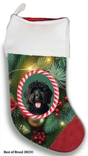 Goldendoodle Holiday Christmas Stocking