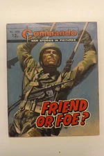 COMMANDO COMIC WAR STORIES IN PICTURES No.1420 FRIEND OR FOE? 1980 GN4984