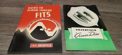 Greenfield Tap & Die Screw Threads Unified & American 1945