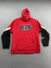 Atlanta Falcons Hoodie Youth Red Black NFL Football Pullover Outerstuff