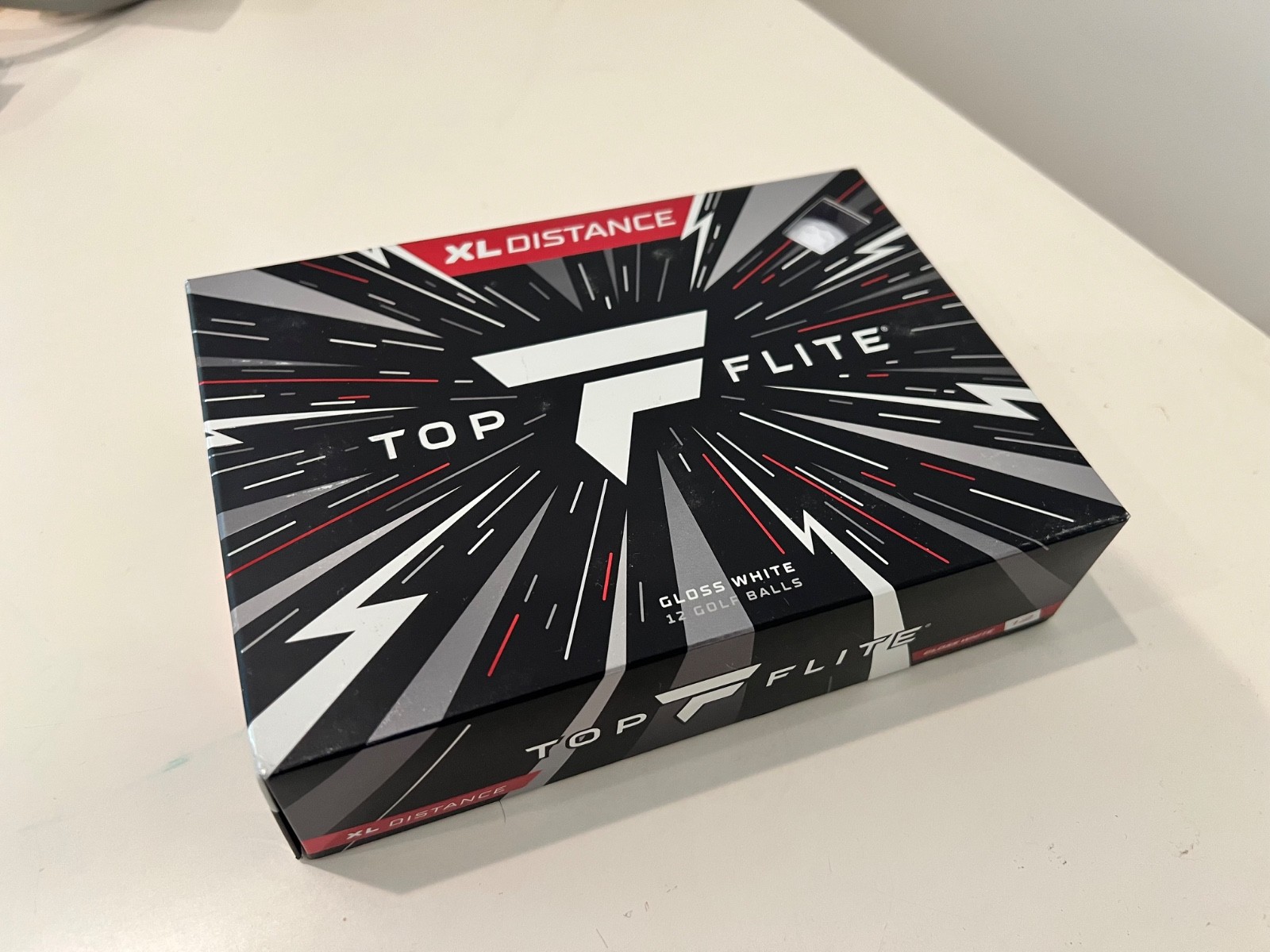 Top Flite XL Distance Golf Balls, Men’s, White