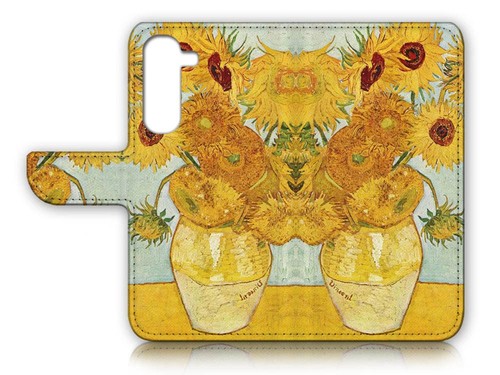 ( For Samsung A26 5G ) Wallet Flip Case Cover PH26758 Van Gogh Sunflower - Photo 2 sur 7