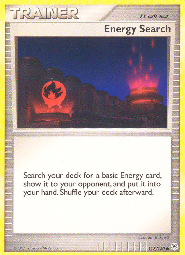 Energy Search 117/130 Common | Diamond & Pearl | Pokemon Card