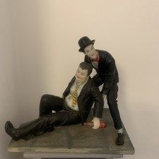 Large Laurel & Hardy Resin Figurine.. Weighs Over 3 Kg