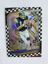 2025 Panini Prizm Dan Fouts #89 Black And White Checkerboard