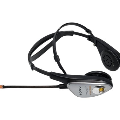 Sony SRF-H4 Analog Tuning AM/FM Headphone Radio Tested & Working No Ear ...