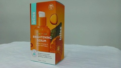 Bliss Bright Idea Vitamin C + Tri-Peptide Brightening Serum   1 Fl Oz Anti-Agi