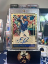 Danny Jenson Auto 1 of 1 Gold Vinyl 2019 Panini Donruss Optic Rated Rookie