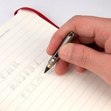 Titanlegierung Tintenloser Bleistift Taschenstift Leicht Einzigartig Metall Einfach zu
