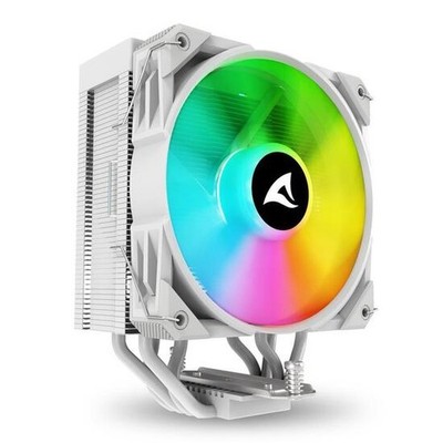Sharkoon A40 RGB Single-Tower-Luftkühler 220W TDP weiß