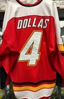 1999-2000 Bobby Dollas Game Worn Calgary Flames Red Jersey NHL