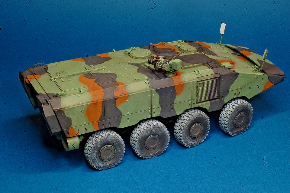 VBA 8x8 Armoured Vehicle   Italian Amphibious Forces  1/35  WIP3D Re KIT 35146 - Immagine 4 di 4