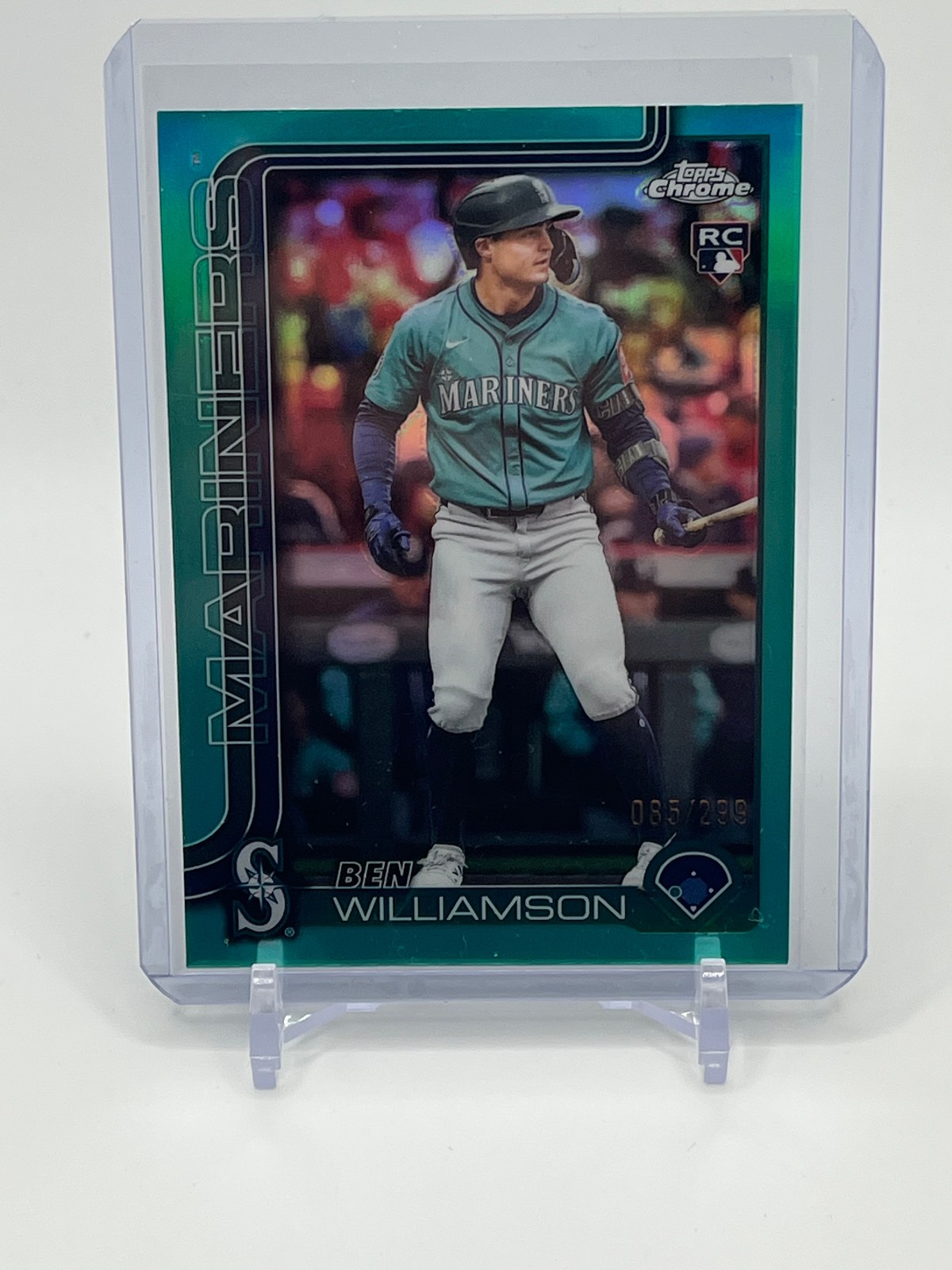 Ben Williamson 2025 Topps Chrome Update #USC168 Teal /299 Color Match