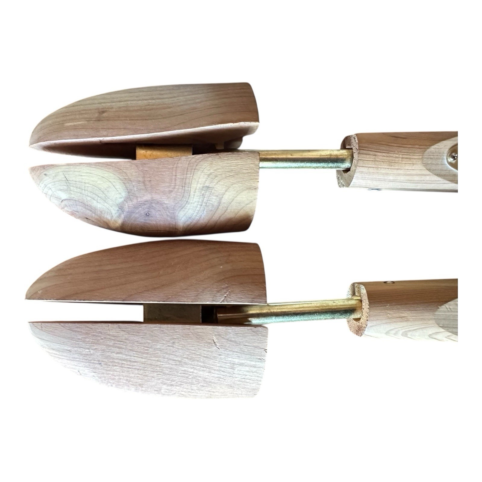 2 Woodlore Cedar Shoe Tree Shaper Expander Split Toe Combination S USA