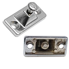Boat Bimni Top Side Mounting Brackets | Zamak 2 x 1 Inch (Pair)