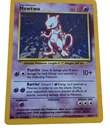 MEWTWO 10/102 Base Set HOLO rare Unlimited Pokemon TCG card