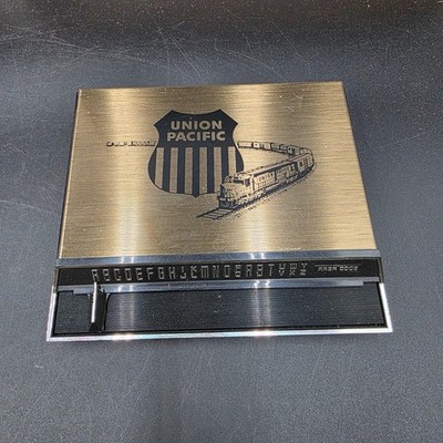 Vintage UNBENUTZT Park Sherman Union Pacific Rolodex