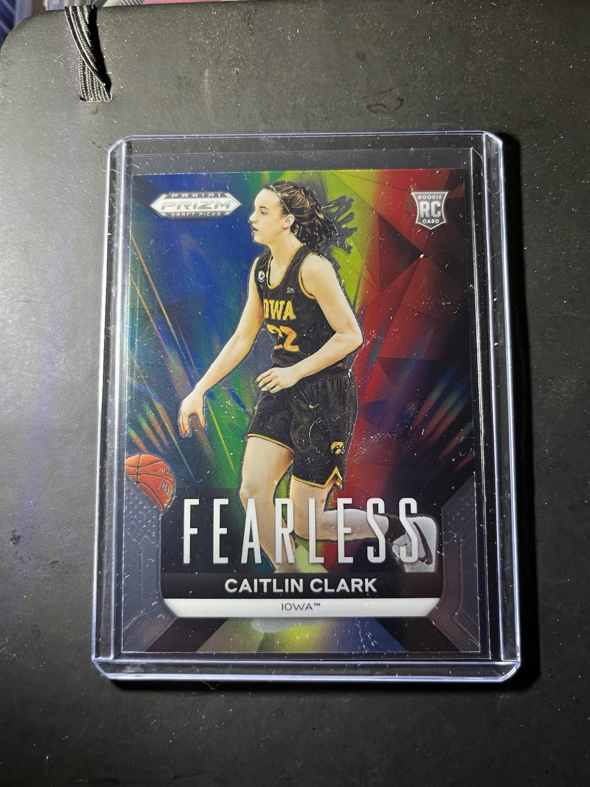 2024 Panini Prizm Draft Picks - Fearless Caitlin Clark #24 Silver Prizm (RC)