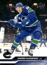 2023-24 Upper Deck #424 Andrei Kuzmenko Vancouver Canucks