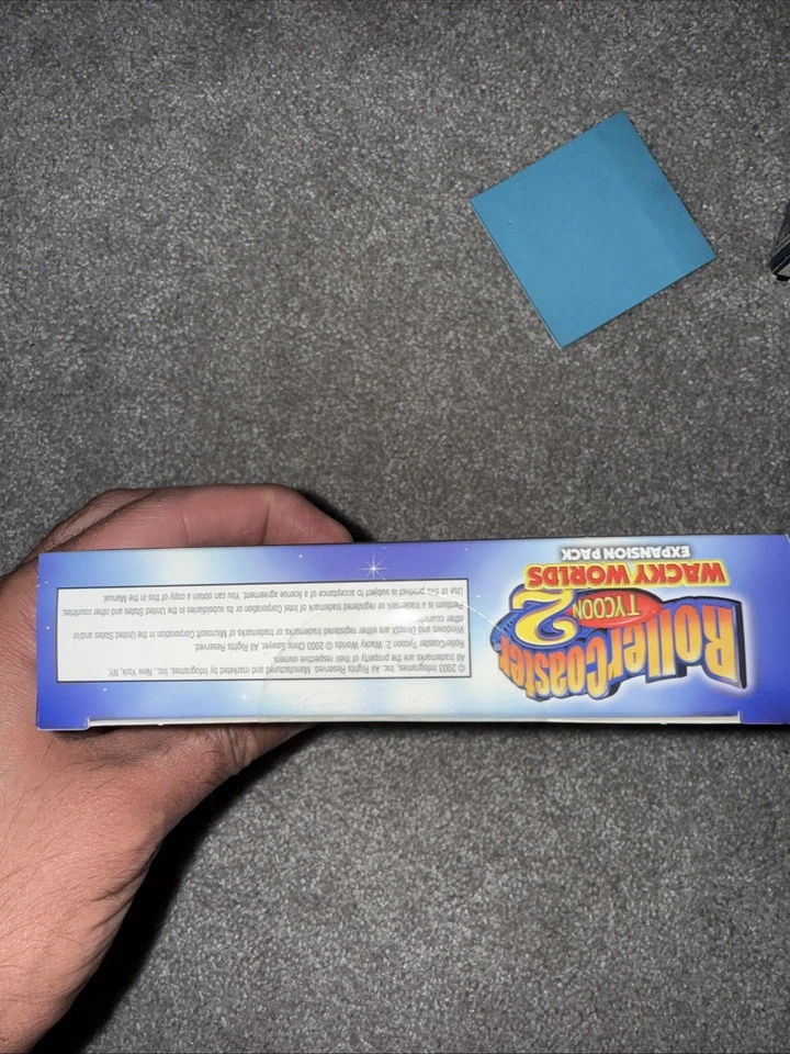 PC ROLLERCOASTER TYCOON 2 II WACKY WORLDS EXPANSION - New sealed - Image 3 of 4