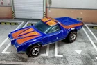 Hot Wheels Redline 1974 Breakaway Bucket Flying Colors Blue Enamel, Vintage