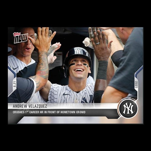 2021 Topps Now 685 Andrew Velazquez