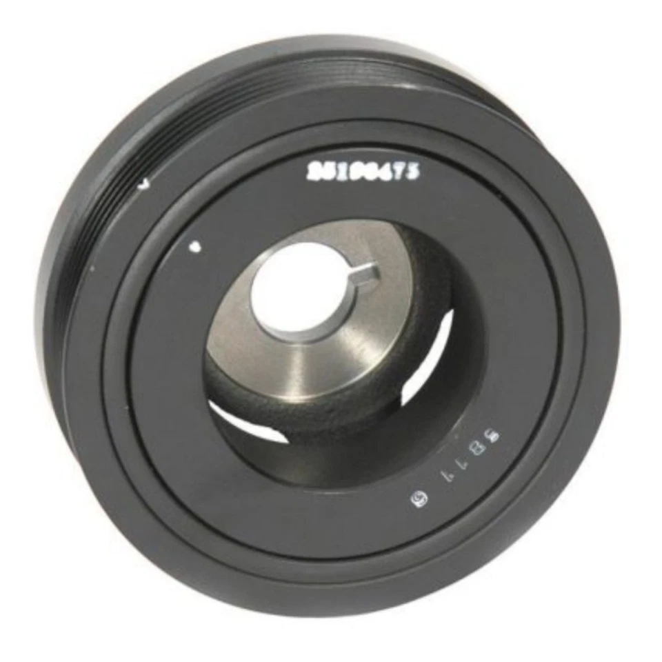 Genuine ACDelco For Pontiac Wave5 2005 2006 2007 Crankshaft Pulley | Steel Black - Imagem 2 de 4