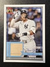 2026 Topps Series 1 Aaron Judge 1991 Relics #91R-AJ GU Bat Relic Yankees