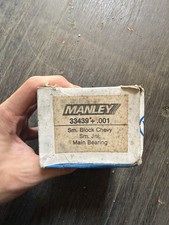 Manley 33439 .001 Small Block Chevy Sbc Small Journal Main Bearings Set