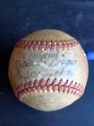 c. 1944 New York Giants Autographed Baseball - Official National League Ball