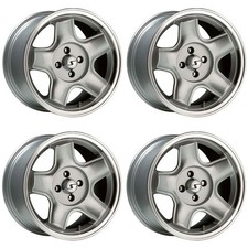 4 Schmidt Felgen Retro-ML 9.0Jx16 ET15 4x100 SIL für VW Corrado Typ 53I (4-Loch)