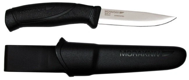 MORAKNIV AB Morakniv COMPANION Jagdmesser (S) Black Schwarz Stainless Steel Made in Sweden