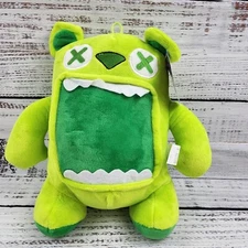 Good Stuff Monster Jaw Droppers Green Bear 9” Stuffed Plush X X New With Tags