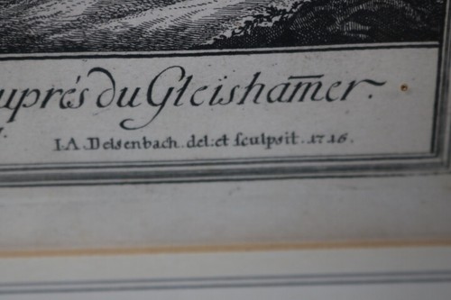 Original Grafik Gleishammer Nürnberg J.A. Delsenbach 1716 - Bild 2 von 6