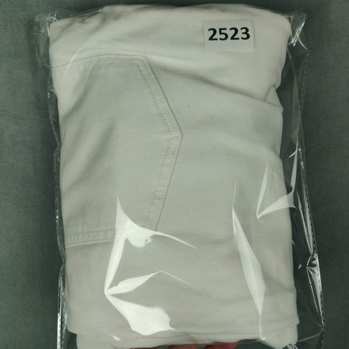 NEW DL1961 Ultimate Jean Men 40x32 Blank White Nick Slim Straight NWT $208 *Spot - Picture 13 of 13