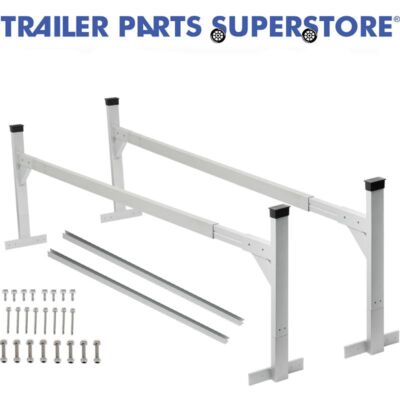 Enclosed Trailer Roof Mount Ladder Rack, 72''-108'' #TPSLRR