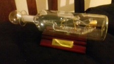 Ship in a Bottle*Glass*Maltese Flagship**