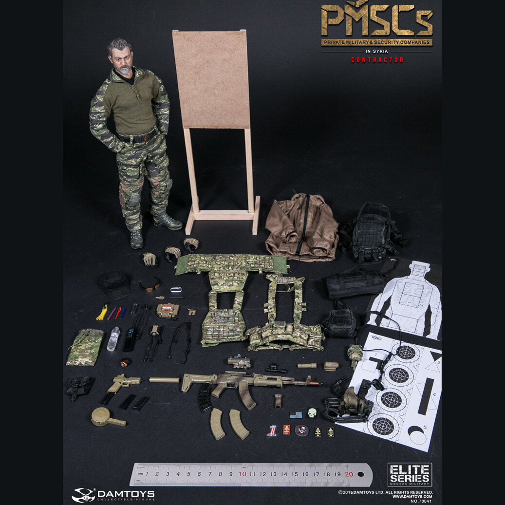 Damtoys 1/6 Dam78041 Pmscs Security Companies Contractor In Syria
