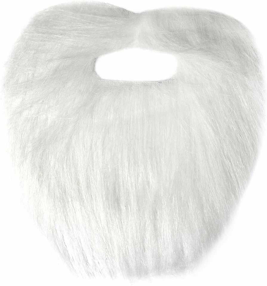 White Beard - Dwarf / Gnome / Santa Fairytale Fancy Dress Costume Xmas Cartoon